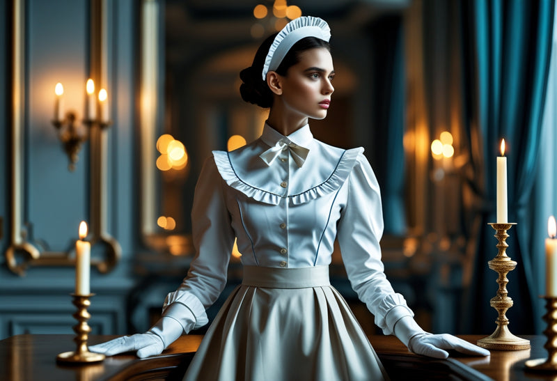 Maid Service Training Scene: Roleplay, Submission & Costume Play