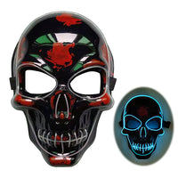 PU Leather Roleplay Mask - Adjustable BDSM Face Mask