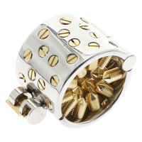 Stainless Steel Ball Stretcher Ring - Barbed CBT