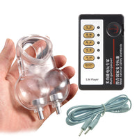 TPE Electric Stimulation Ball Stretcher with Controller