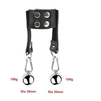 Stainless Steel Scrotum Weight Ring Ball Stretcher