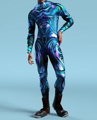 3D Print Jumpsuit - Full-Body Digital Pattern Costume
