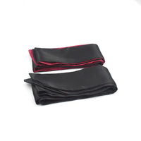 Satin Blindfold Eye Mask with Wrist Ties - 2-Color