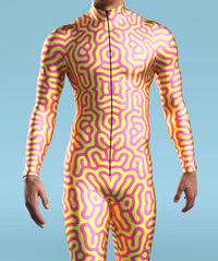 Men's Cosplay Costume - Chemical Fiber Bodysuit