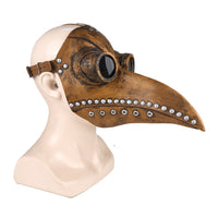Latex Beak Mask - Plague Doctor Steampunk Style