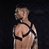 Men's Bondage Lingerie - Polyester Nightclub Outfit