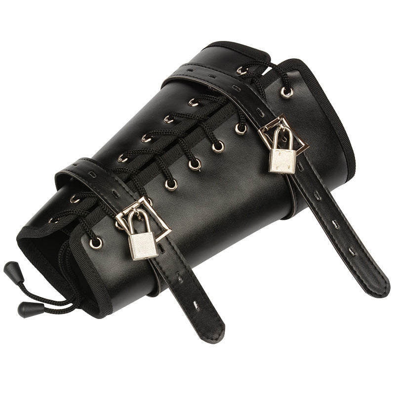 Leather Arm & Leg Restraint Belt - Bondage Cuffs