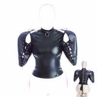 PU Leather Mummy Bondage Bag - Full Confinement