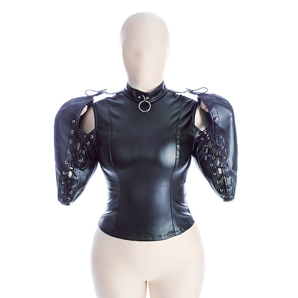 PU Leather Mummy Bondage Bag - Full Confinement