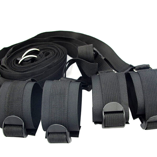 Cowhide Leather Bondage Set - Premium Restraints