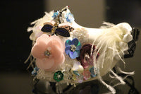 Studded Leather Mask - Punk BDSM Roleplay Mask