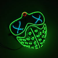 LED Grim Reaper Mask - Light Up Halloween Mask