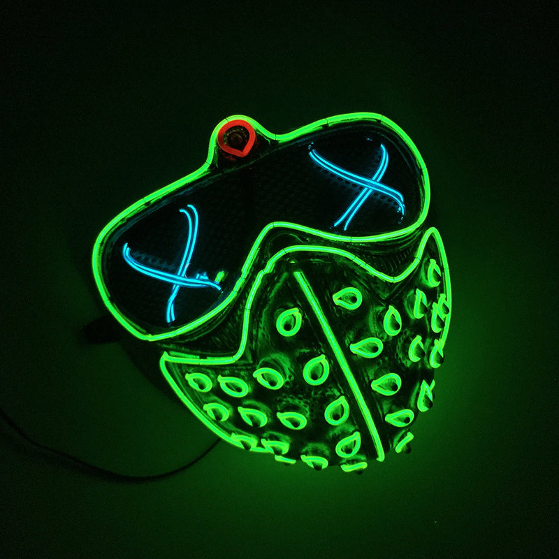 LED Grim Reaper Mask - Light Up Halloween Mask
