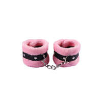 Plush Blindfold & Handcuff Set - Couples Restraint Kit