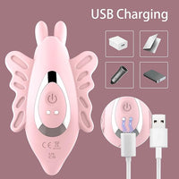 G-Spot Wearable Butterfly Vibrator Remote 9 Modes Panties