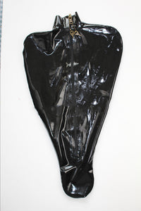 Latex Arm Restraint Jacket with Locking Zipper