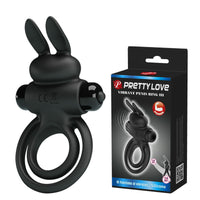 10-Speed Silicone Vibrating Ring - Couples Toy