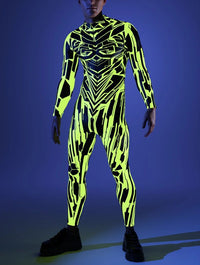 3D Print Jumpsuit - Full-Body Digital Pattern Costume