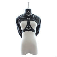 Leather Bondage Dress - Long Sleeve Restraint