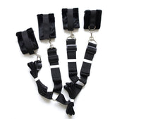 Men And Women Prop Bed Nylon Hand And Foot Restraints