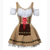 Bavarian Beer Girl Costume Dress - Oktoberfest
