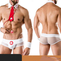 Mens Doctor Costume Suit - Medical Roleplay Uniform