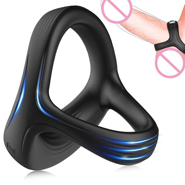 Orena Y-Type Silicone Ring — Triple Enhancer for Him
