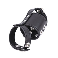 Metal Leather Bondage Extension Set Mens Restraint