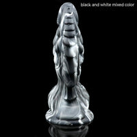 Liquid Silicone Fantasy Dildo - Multi-Color Design