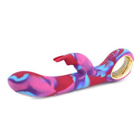 Rainbow Heated Vibrating Wand — 10-Frequency Silicone