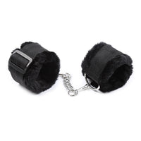 Plush Ankle & Wrist Cuffs — Soft Bondage Restraints