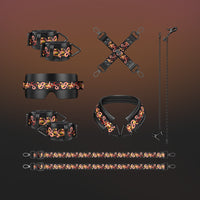 PU Leather Snake Bondage Set - 7 or 12 Piece Training Kit