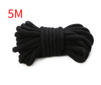 Soft Yarn Bondage Rope 5M-10M - Multi-Color Options