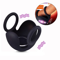 Silicone Ball Stretcher with Vibration - CBT Toy