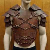 Leather Bondage Jacket - Multiple Strap Harness