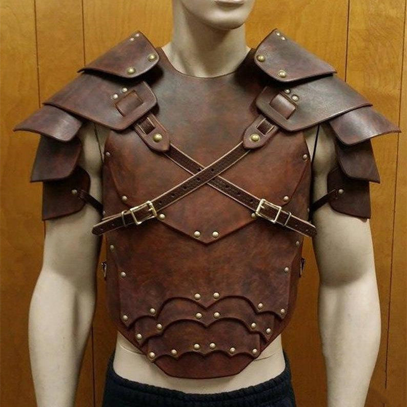 Leather Bondage Jacket - Multiple Strap Harness