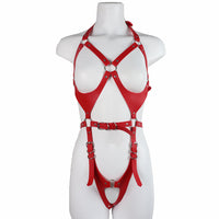 Leather Straitjacket Bondage Suit - Arm Restraint