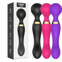 20-Mode Rechargeable Wand Massager - Silicone Head