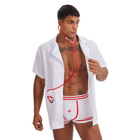 Mens DJ Nightclub Costume - Spandex Stage Wear