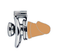 Silicone Dildo Head Stainless Steel Chastity Lock Men SM
