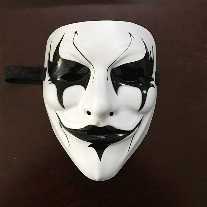 Transparent Horror Mask - Halloween Game Cosplay Mask