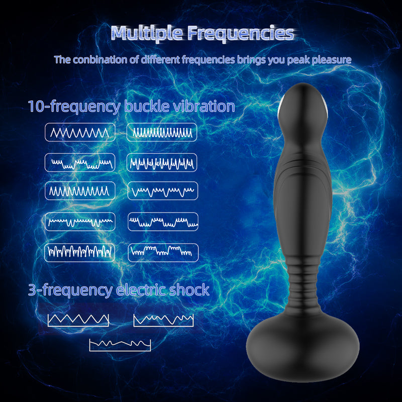 Liquid Silicone Wearable Butt Plug Remote 10 Modes