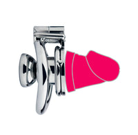 Silicone Dildo Head Stainless Steel Chastity Lock Men SM