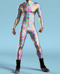 3D Print Jumpsuit - Full-Body Digital Pattern Costume