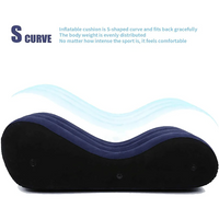 Inflatable Sex Position Sofa Pillow Bed Lounge Chair