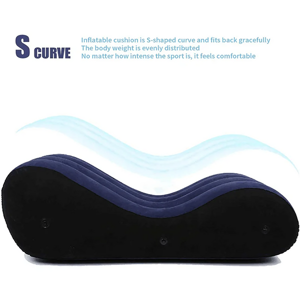 Inflatable Sex Position Sofa Pillow Bed Lounge Chair