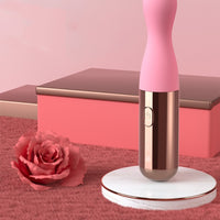 Silicone Vibrating Beads Dildo 10 Frequency Rear Play