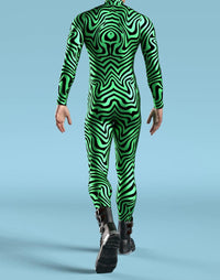 3D Digital Print Spandex Cosplay Bodysuit One-Piece