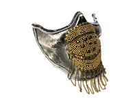 Studded Leather Mask - Punk BDSM Roleplay Mask