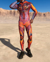 3D Print Jumpsuit - Full-Body Digital Pattern Costume